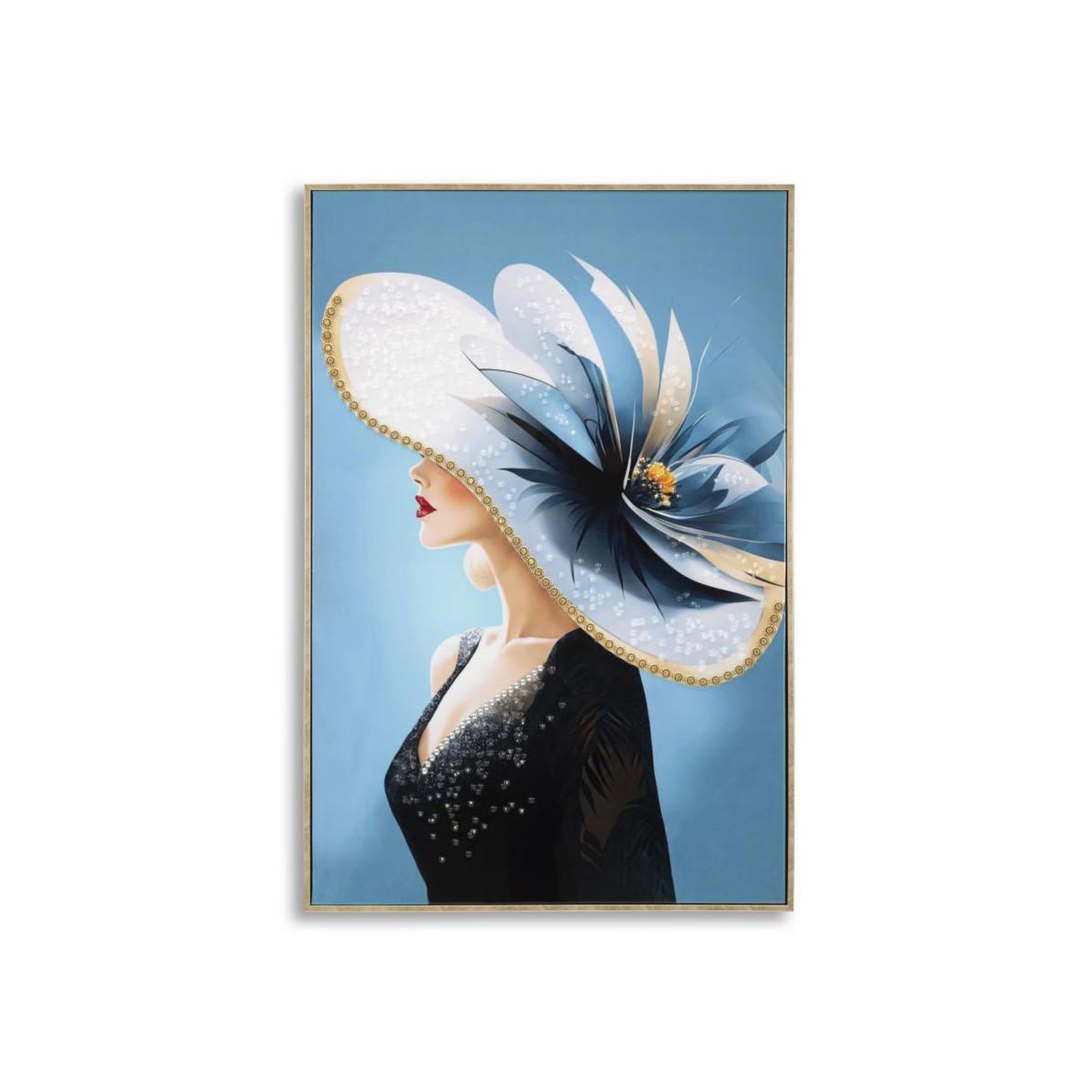 Paris Prix Tableau peinture  colour  62x92cm multicolore