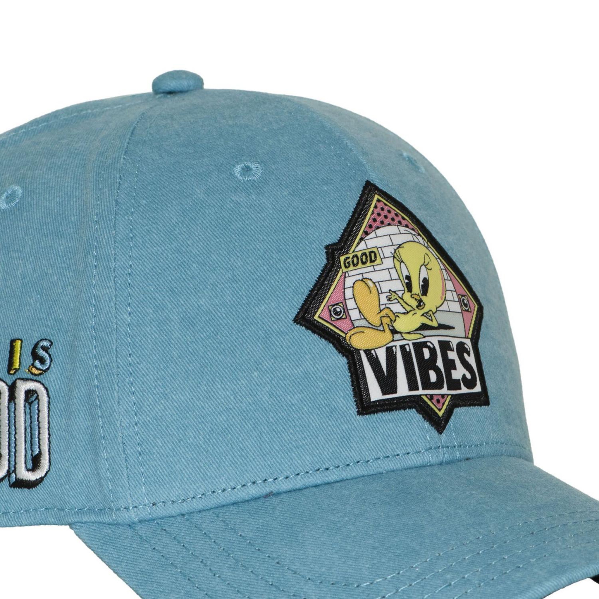 Voir la diapositive 3 : CAPSLAB Casquette trucker looney tunes tweety  life is good
