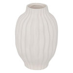 ATMOSPHERA Vase Design en Céramique  Fernan  22cm Blanc