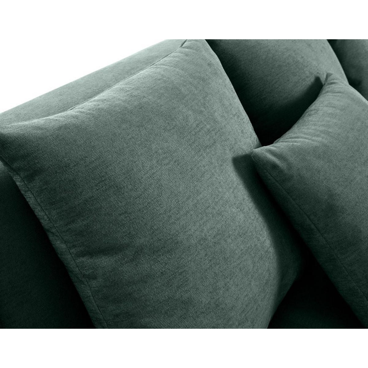 LISA DESIGN Amalfi - canapé modulable d'angle réversible - 5 places - en tissu