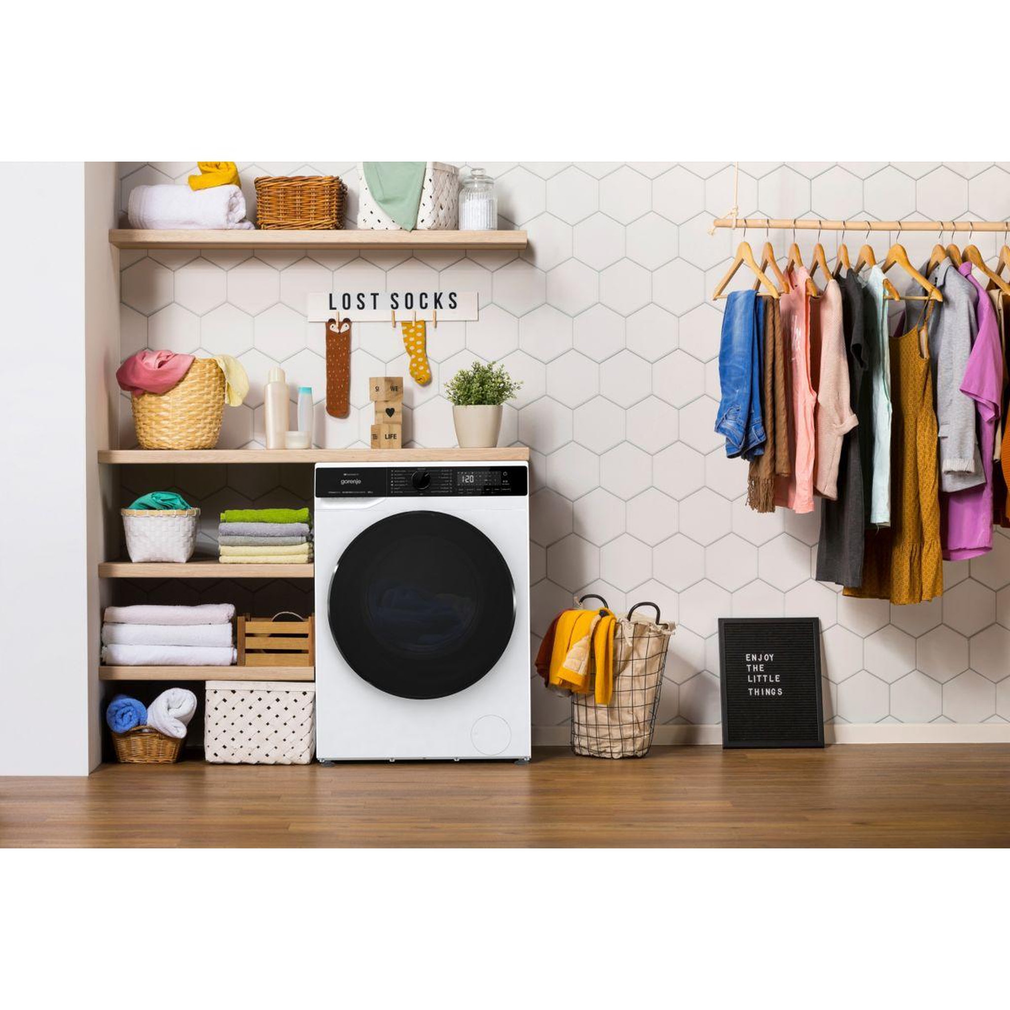 Voir la diapositive 5 : GORENJE Lave linge séchant hublot wd2pa964adw