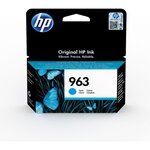 HP Cartouche d'encre Originale 963 Cyan Standard - 3JA27AE