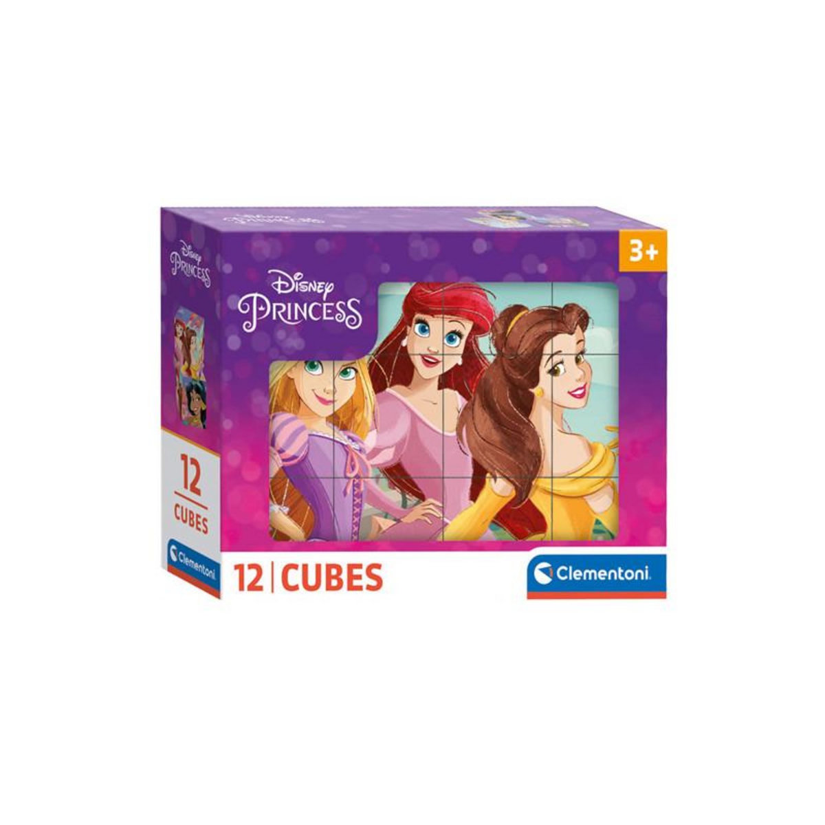 CLEMENTONI Clementoni Block Puzzle Disney Princess, 12pcs. 41197