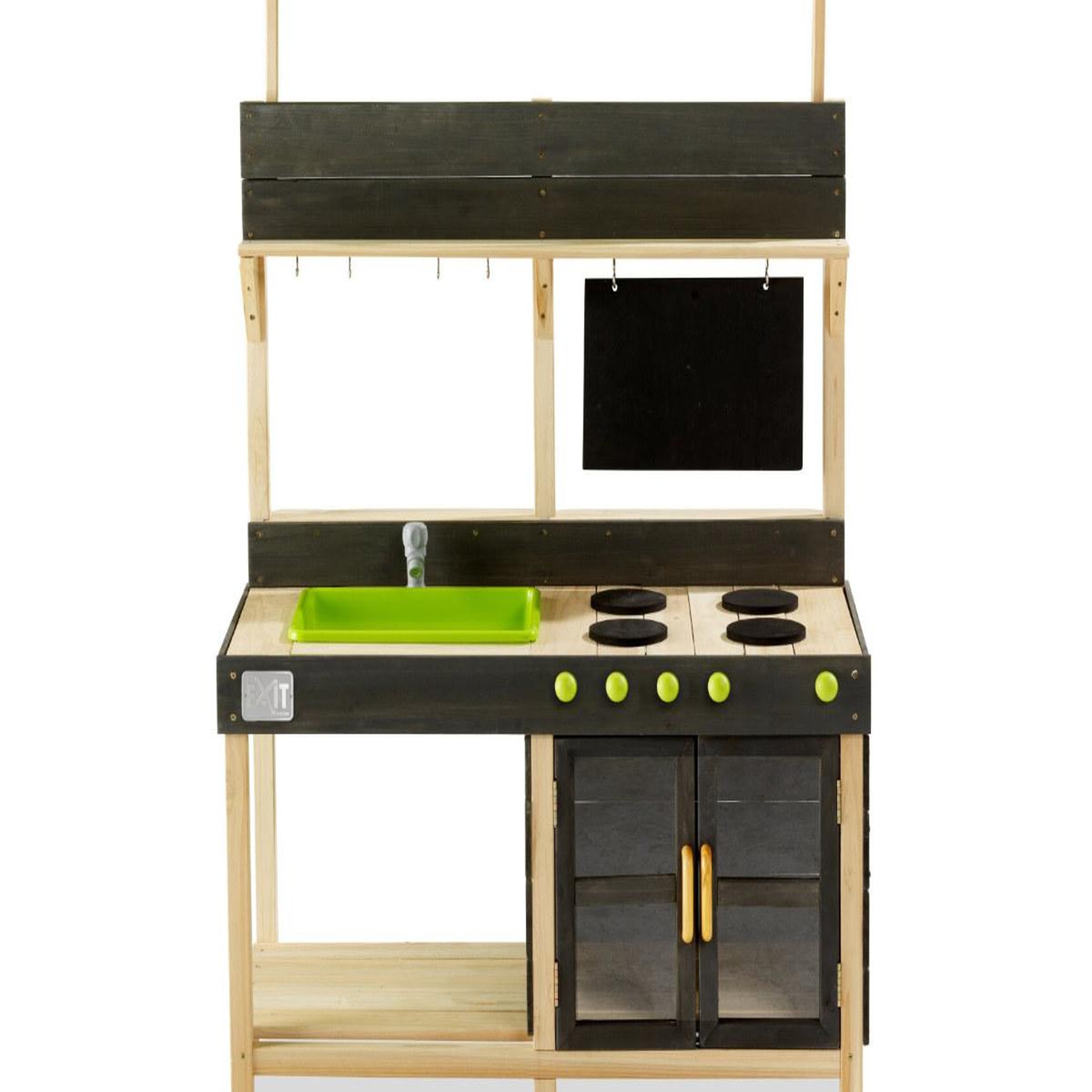 Voir la diapositive 2 : EXIT TOYS Cuisine d'extérieur en bois pour enfant yummy 300 - exit toys