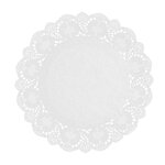 Paris Prix Lot de 20 Napperons  Lily Cook  26cm Blanc