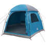 Voir la diapositive 3 : VIDAXL Tente de familiale igloo 6 personnes bleu impermeable