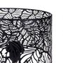 Voir la diapositive 5 : OSTARIA Lampe métal ajouré Calathéa noir