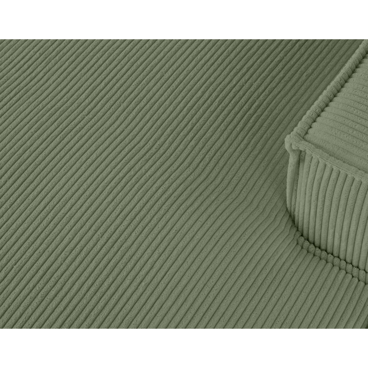 LISA DESIGN Spiaggia - canapé d'angle droit - 4 places - en velours côtelé