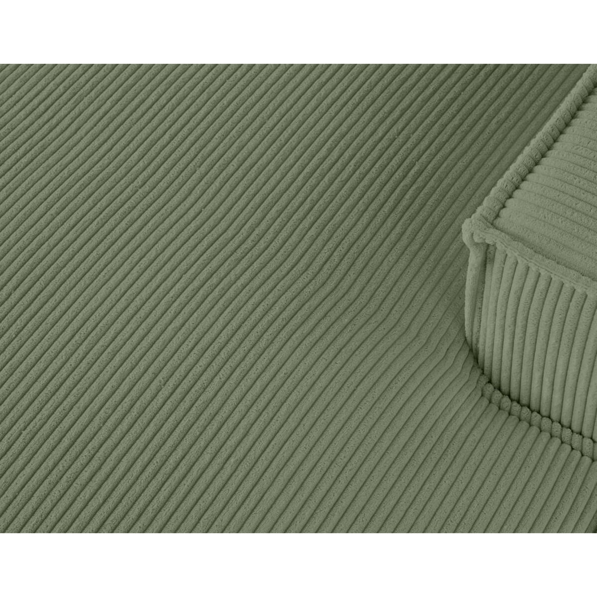 LISA DESIGN Spiaggia - canapé d'angle droit - 4 places - en velours côtelé