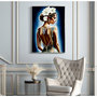 Voir la diapositive 6 : Paris Prix Tableau Peinture  Isabel I  72x102cm Multicolore