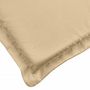 Voir la diapositive 5 : VIDAXL Coussin de banc de jardin beige melange 180x50x7 cm tissu