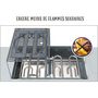 Voir la diapositive 4 : CAMPINGAZ Barbecue gaz Premium 4W noir 4 brûleurs sur chariot, 72x46 cm