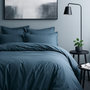 Voir la diapositive 1 : Home collection Parure housse de couette 100%satin de coton 70 fils