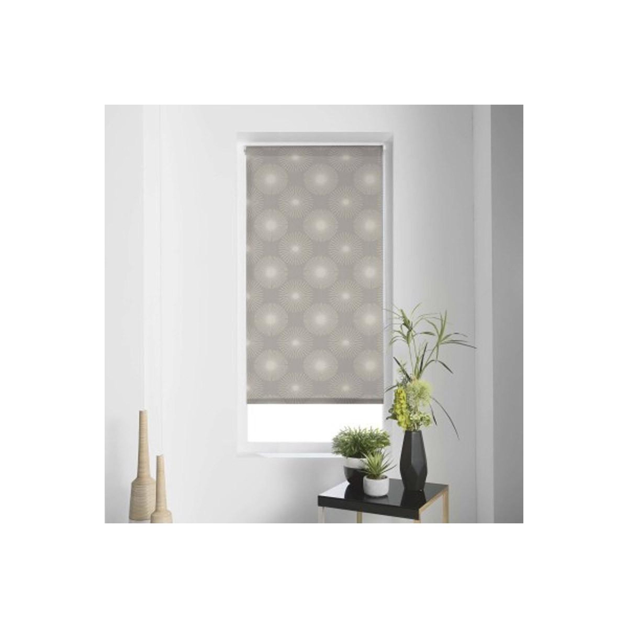 Douceur d'Intérieur Store enrouleur tamisant  ozonia  60x90cm taupe