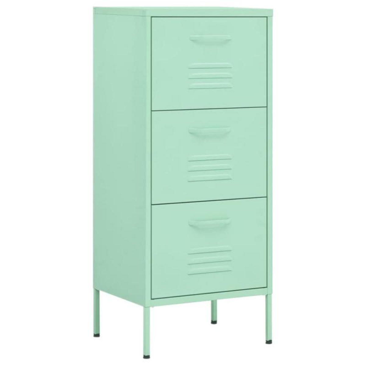 VIDAXL Armoire de rangement Vert menthe 42,5x35x101,5 cm Acier