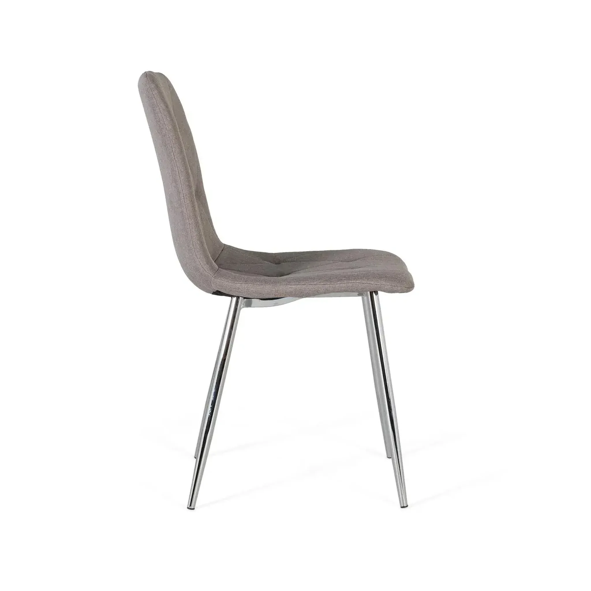 Voir la diapositive 2 : GINER Y COLOMER SL Lot de 4 chaises de tissu 57 cm style contemporain