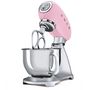 Voir la diapositive 2 : SMEG Robot sur socle 4.8l 800w rose - smf02pkeu