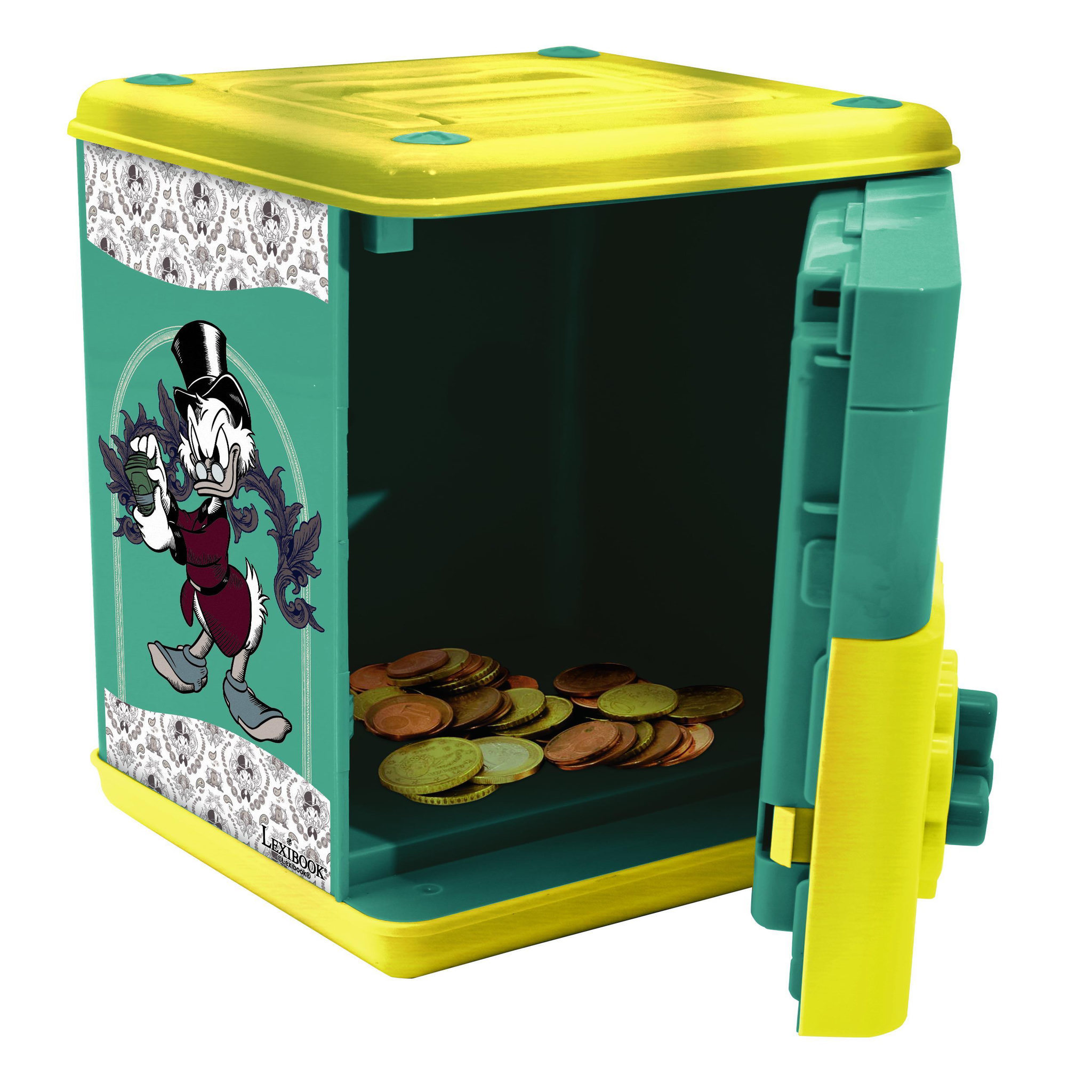 Voir la diapositive 2 : Lexibook Tirelire électronique Disney Picsou avec effets sonores et lumineux.