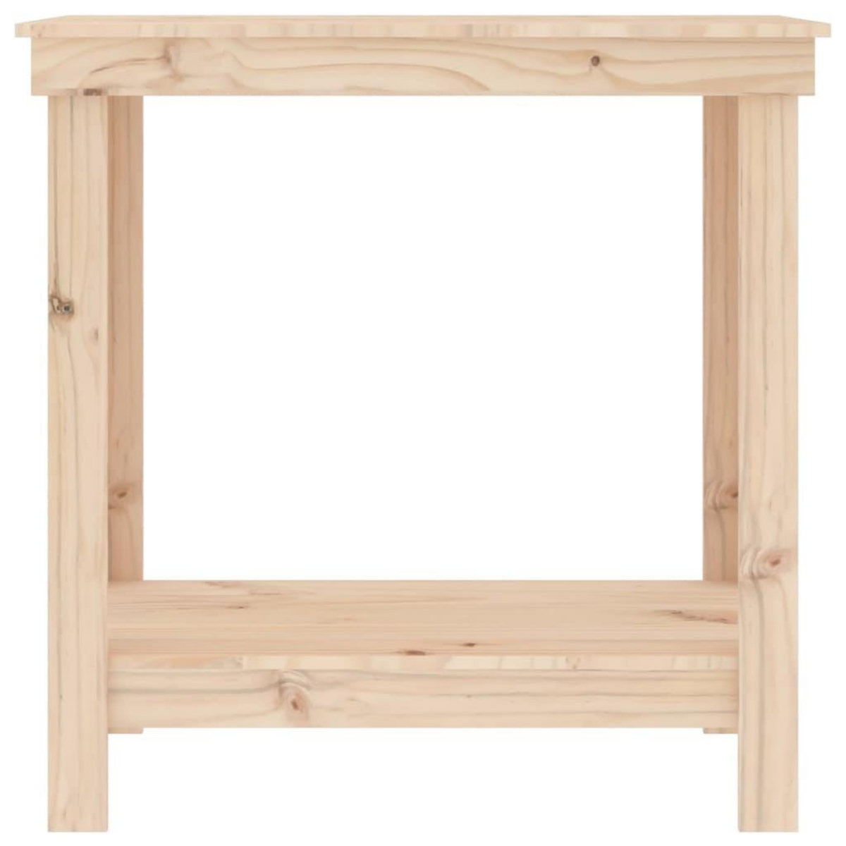 VIDAXL Banc de travail 80x50x80 cm Bois de pin massif