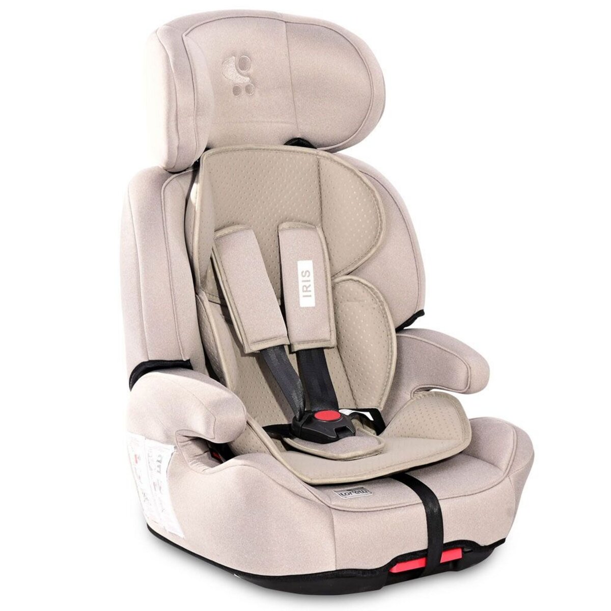 LORELLI - Siège auto bébé groupe 1/2/3 (9-36 kg) iris isofix gris