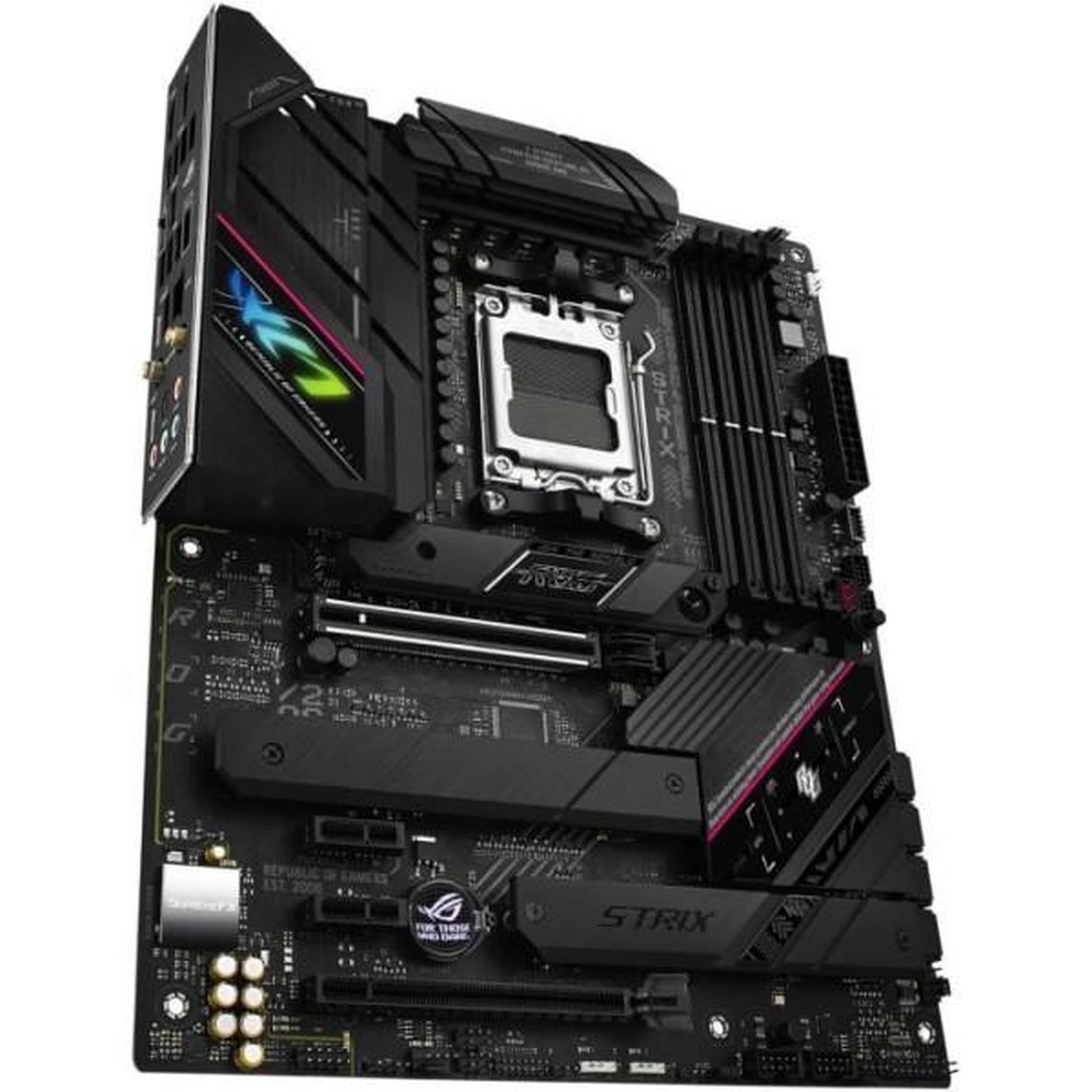 Voir la diapositive 5 : ASUS Carte mere - ASUS - ROG STRIX B650E-F GAMING WIFI - AMD B650 - Emplacement AM5 - DDR5-SDRAM