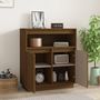 Voir la diapositive 3 : VIDAXL Buffet Marron miel 70x34x80 cm Bois massif de pin