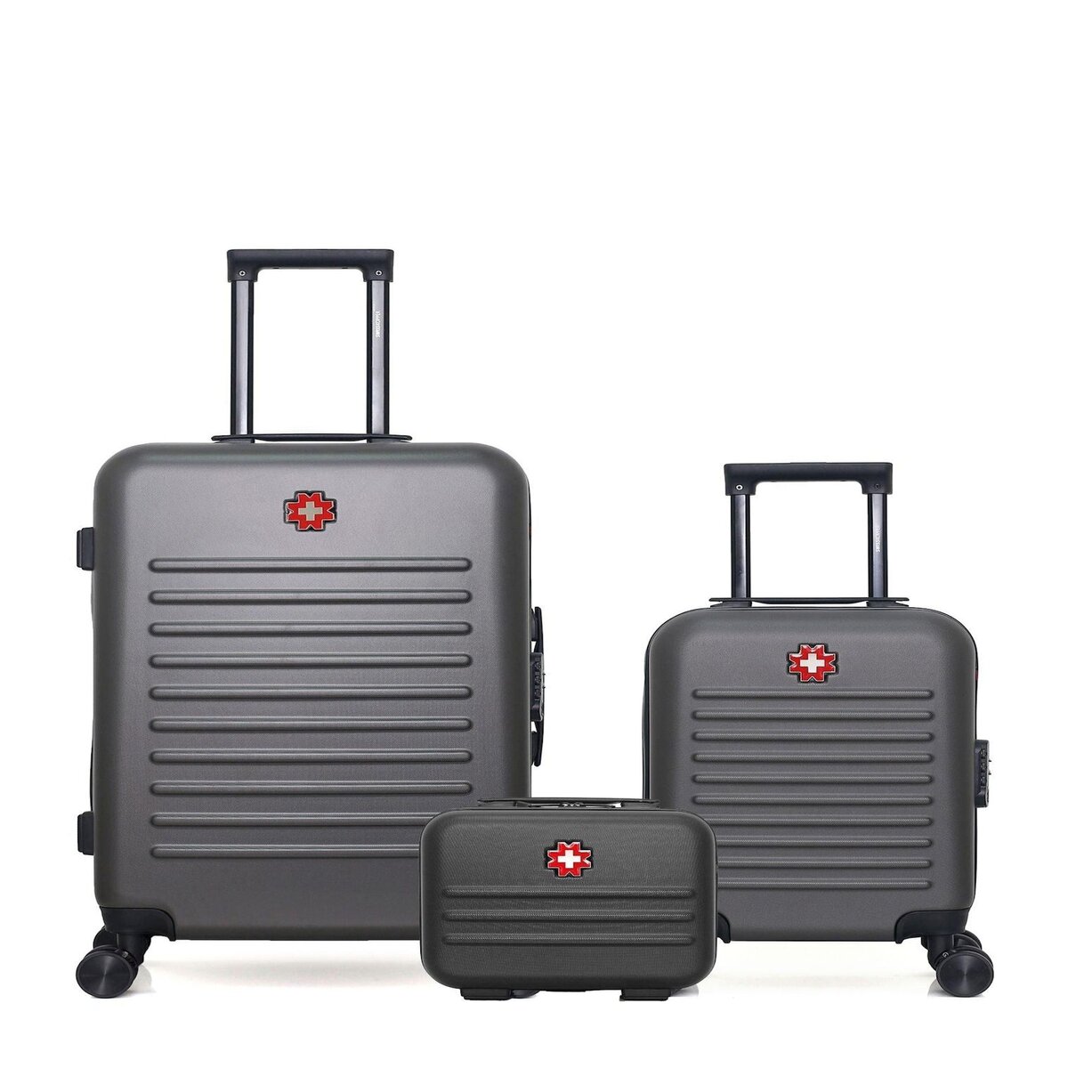 SWISS KOPPER SWISS KOPPER - LOT DE 3 - Valises weekend, cabine XXS et vanity WIL