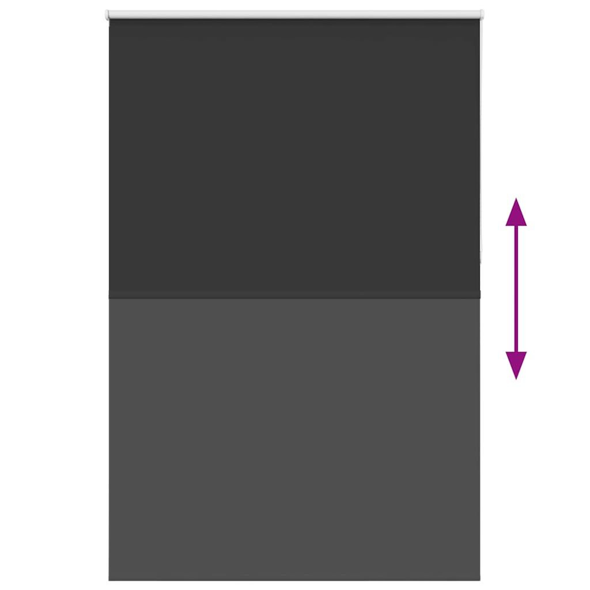 Voir la diapositive 5 : VIDAXL Store enrouleur occultant largeur du tissu 151,6 cm polyester