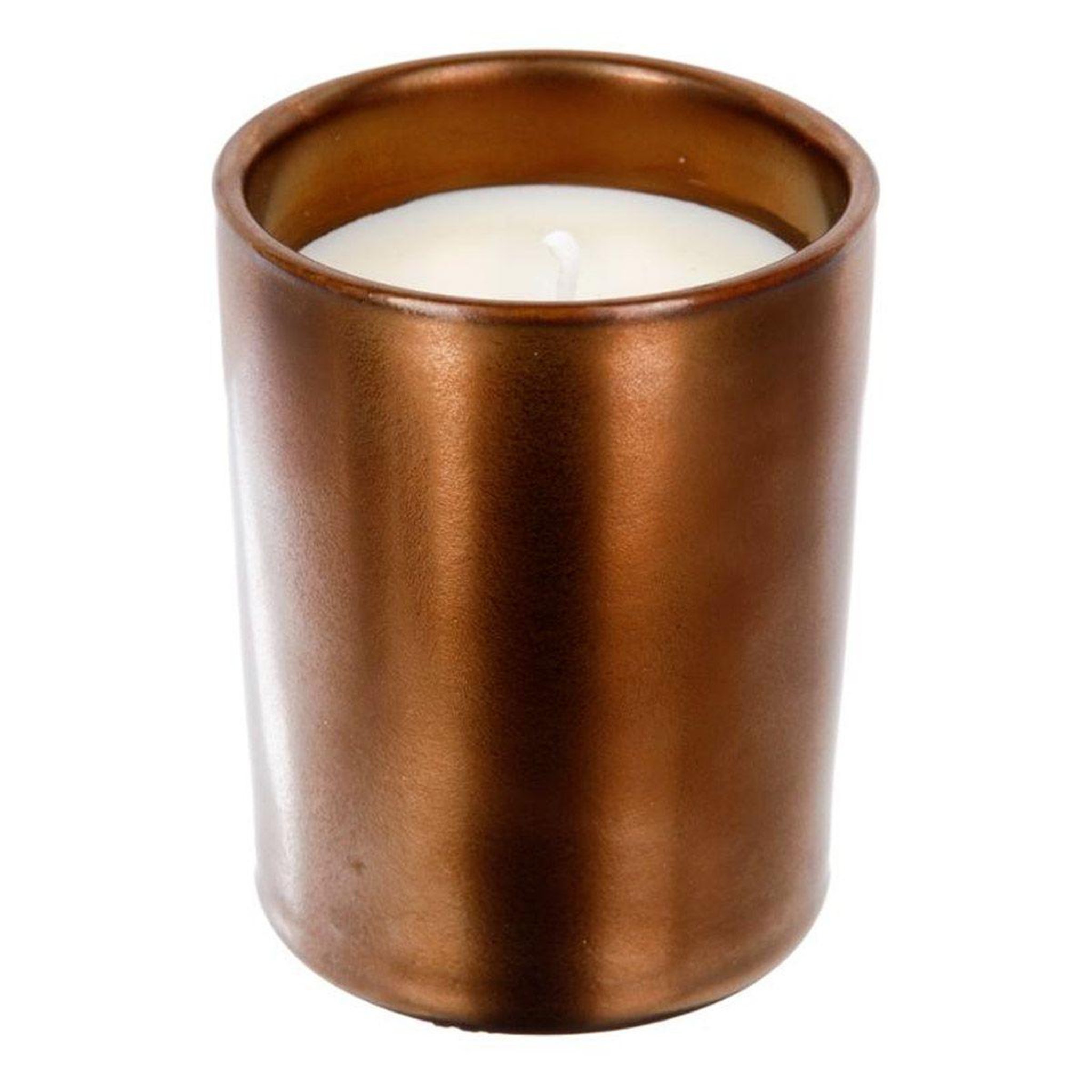 Voir la diapositive 1 : ATMOSPHERA Bougie parfumée  cuivre  250g musc & agrumes