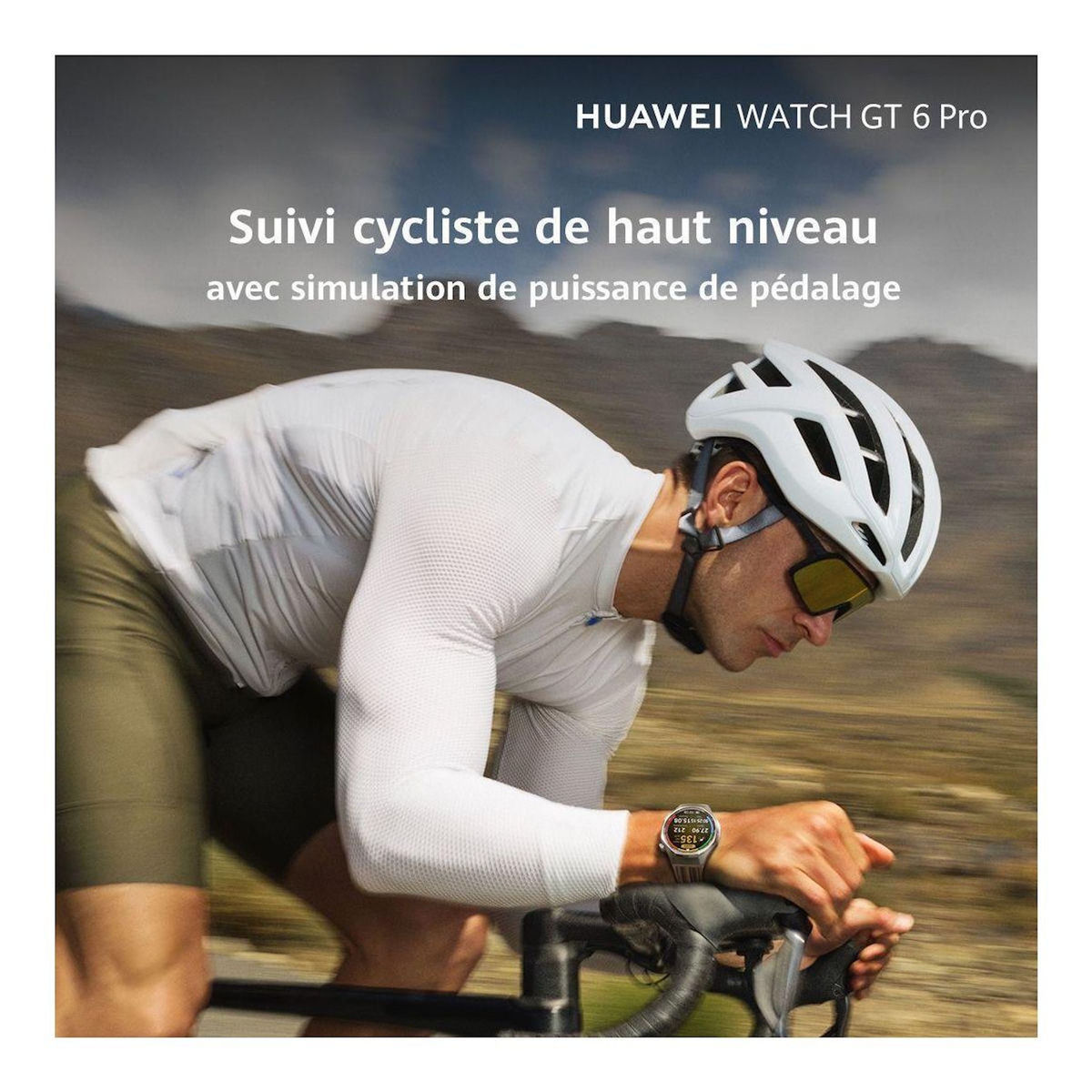 HUAWEI Montre connectée Watch GT6 Pro 46mm Noir