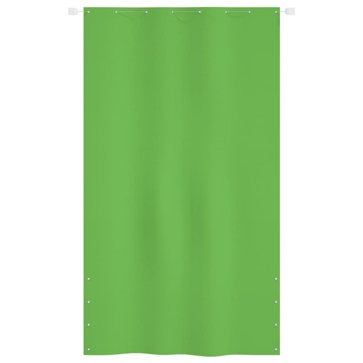 VIDAXL Ecran de balcon Vert clair 140x240 cm Tissu Oxford