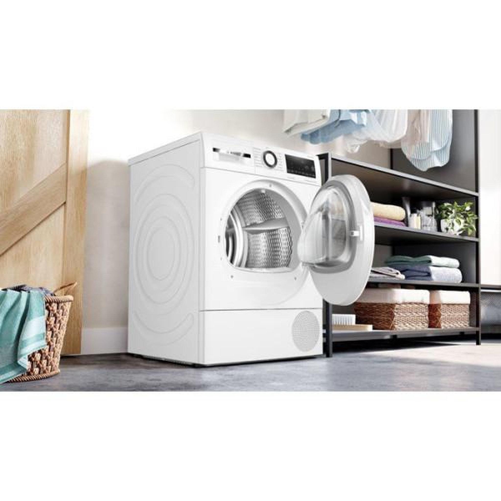 Voir la diapositive 5 : BOSCH Sèche-linge pompe à chaleur 60cm 9kg - wqg24502fr