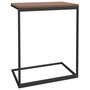 Voir la diapositive 5 : VIDAXL Table d appoint Noir 55x35x66 cm Bois d ingénierie