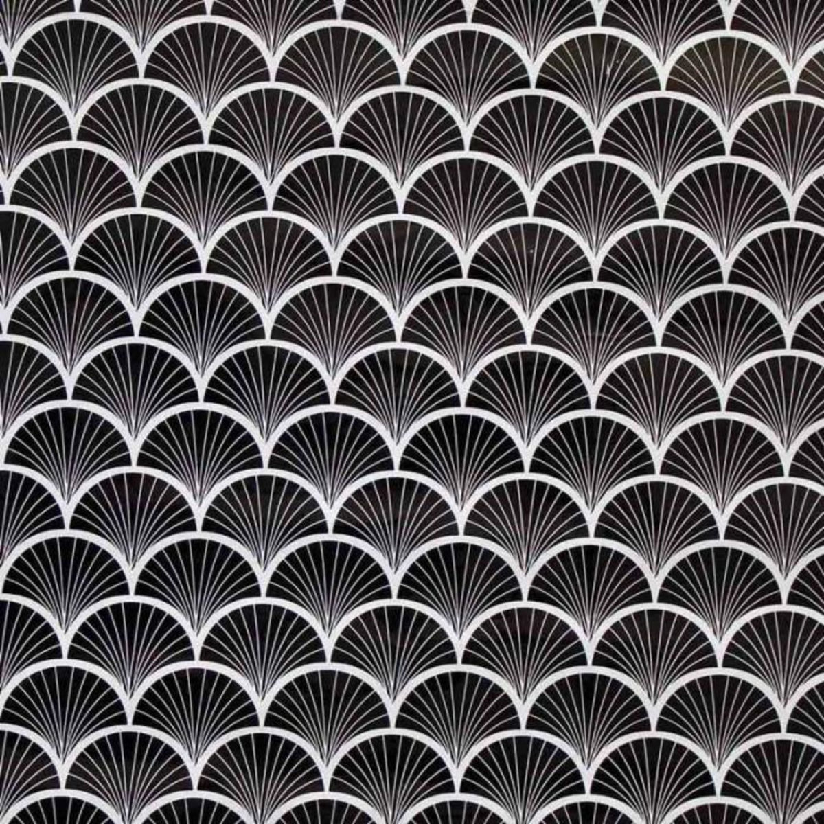 Paris Prix Rouleau Adhésif   Art Déco  45x200cm Noir & Transparent