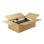 Voir la diapositive 2 : RAJA Carton d'emballage 25 x 25 x 10 cm - Simple cannelure