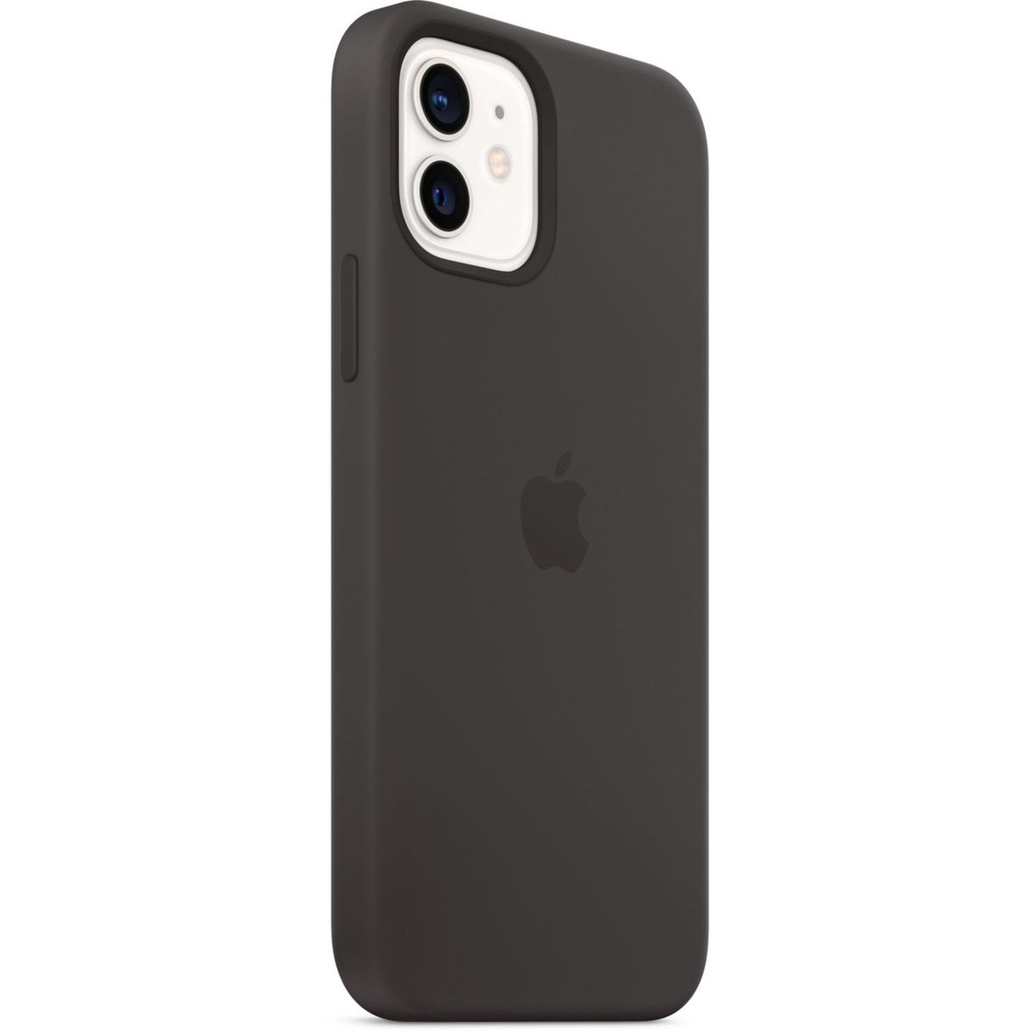 Voir la diapositive 3 : APPLE Coque iPhone 12/12 Pro Silicone noir MagSafe