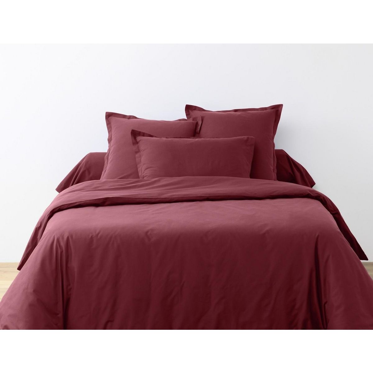 Home collection Parure housse de couette 100% coton 57fils