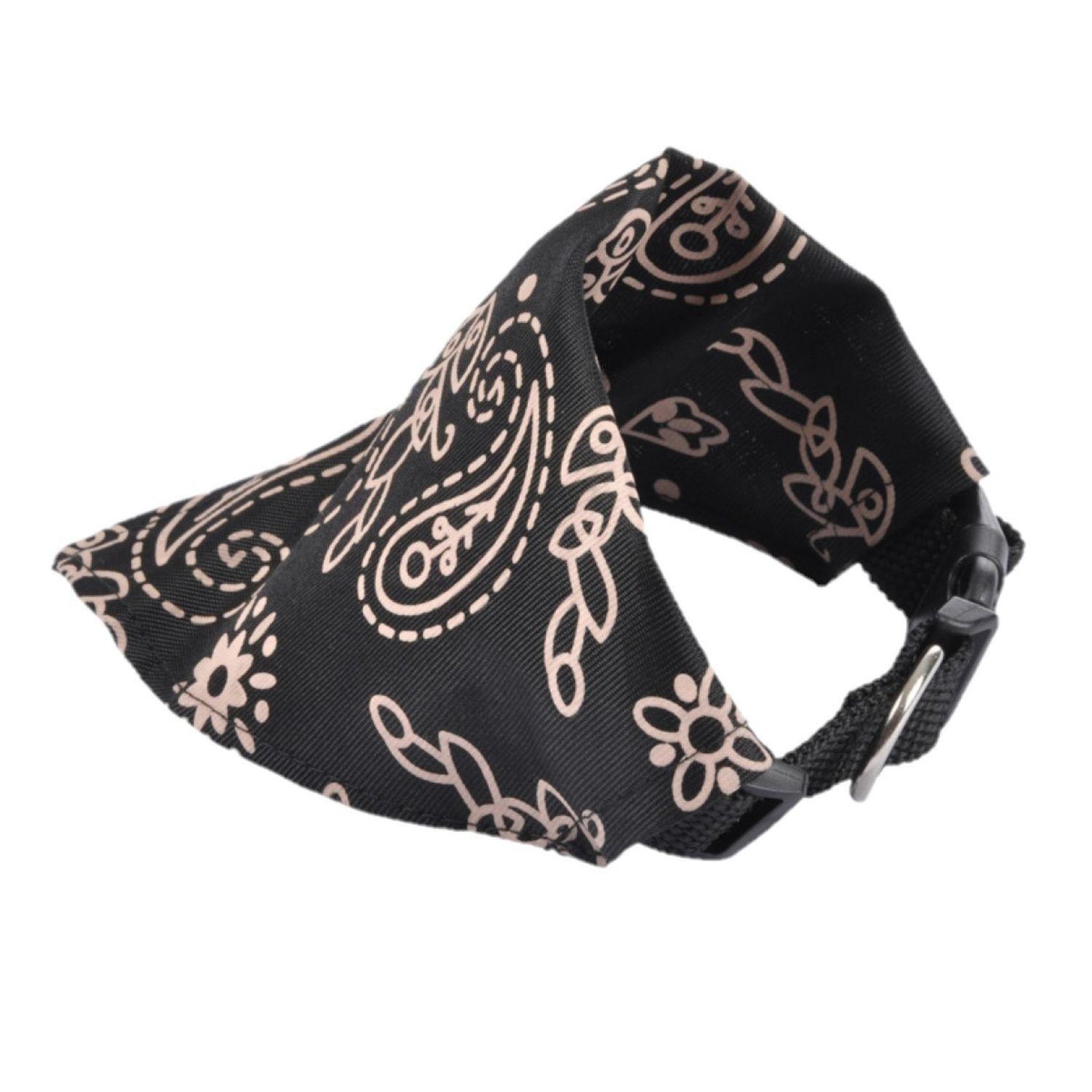 LOVE STORY Collier bandana réglable. Coloris disponibles : Rouge, Noir