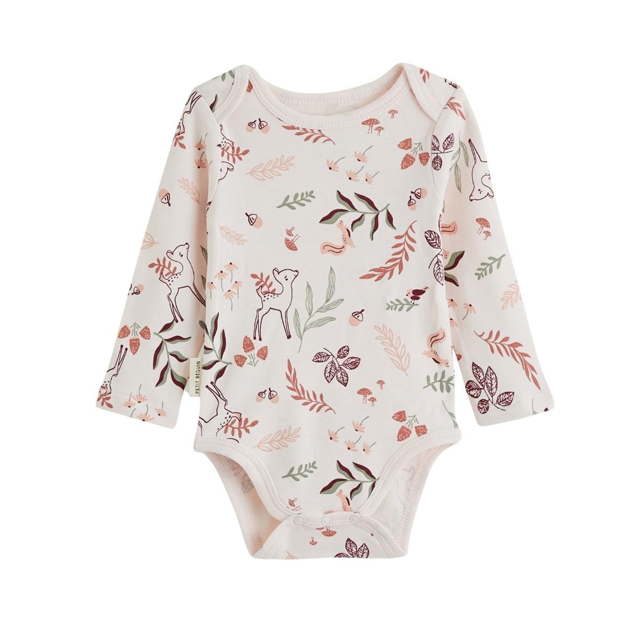 Voir la diapositive 5 : PETIT BEGUIN Lot de 2 bodies bébé manches longues evie