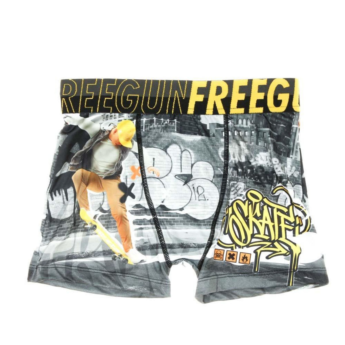 FREEGUN Boxer /Jaune Homme Freegun Skate
