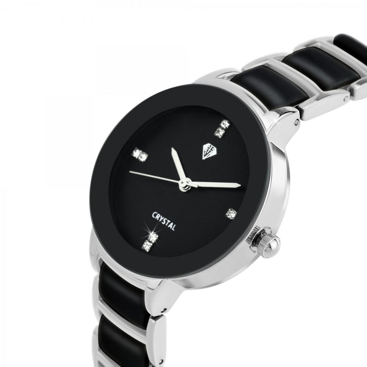 SC CRYSTAL Montre Allegra élégante ornée de Cristaux scintillants par SC Crystal