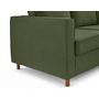 Voir la diapositive 6 : LISA DESIGN Jake - canapé déhoussable d'angle droit 5 places en tissu