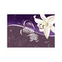 Voir la diapositive 2 : Paris Prix Papier Peint  Lily in Shades of Violet