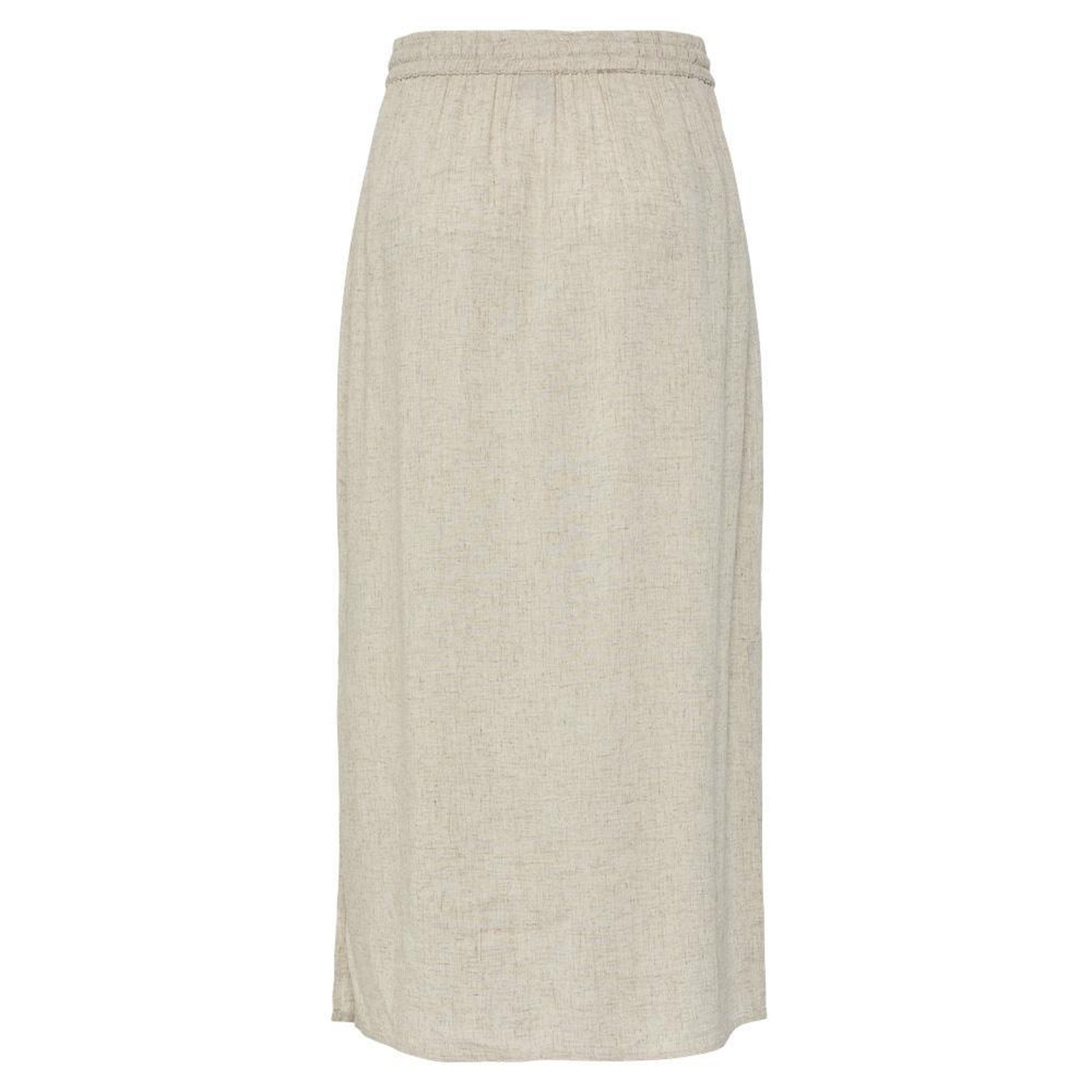 Voir la diapositive 2 : Pieces Jupe Beige Femme Pieces Pia