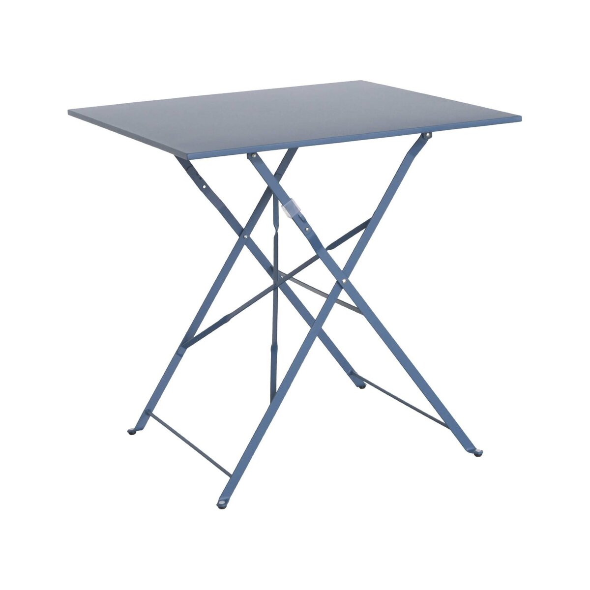 SWEEEK Table jardin bistrot pliable - Emilia carrée - Table carrée 70x70cm en acier thermolaqué