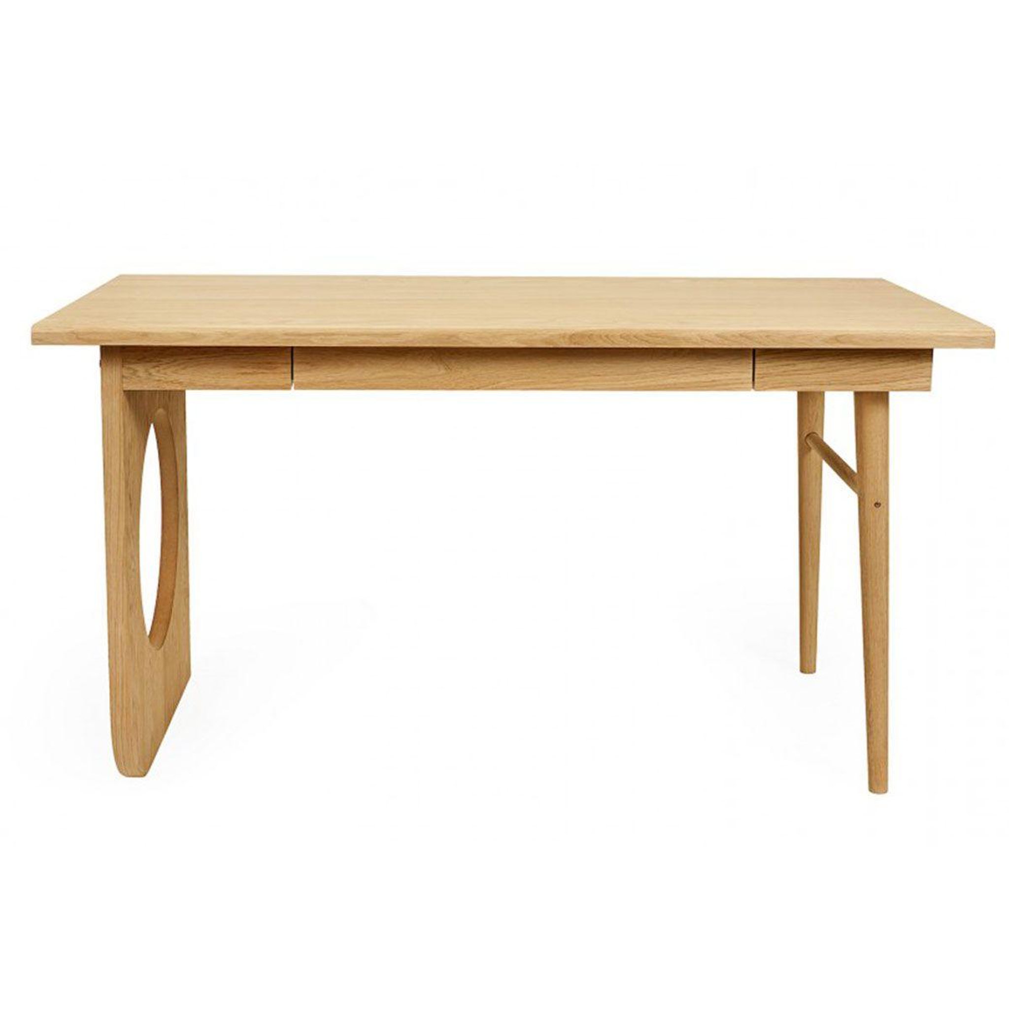 Voir la diapositive 2 : Paris Prix Bureau 1 tiroir design  bau  140cm chêne