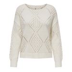 Only Pull Ecru Femme Only Patricia. Coloris disponibles : Beige
