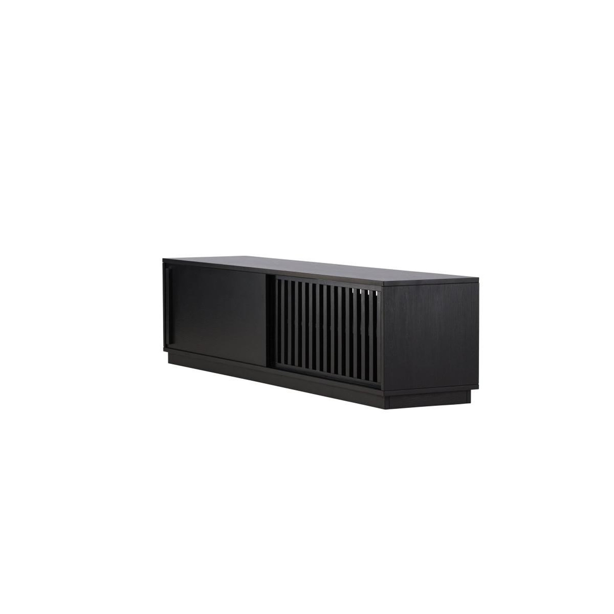 Voir la diapositive 6 : Paris Prix Meuble tv design nervuré  lugo  180cm noir