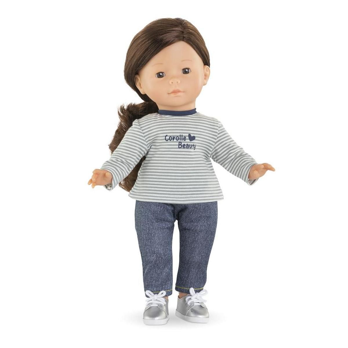 Corolle T-Shirt Rayé Manches Longues pour poupée ma Corolle
