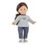 Voir la diapositive 4 : Corolle T-Shirt Rayé Manches Longues pour poupée ma Corolle